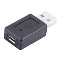 to Micro USB Female Adapter, USB 2.0 AM