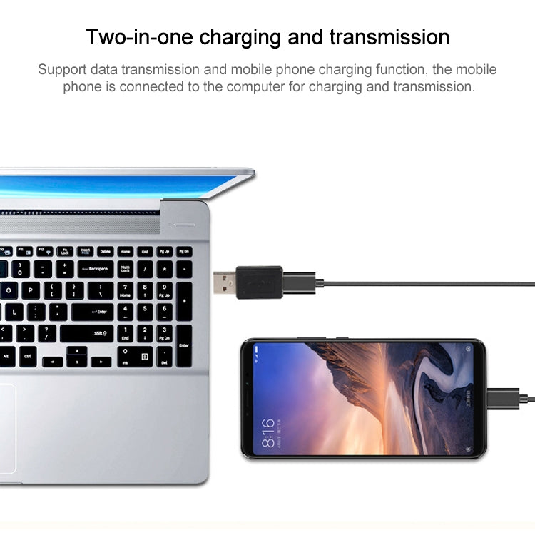 to Micro USB Female Adapter, USB 2.0 AM — view 4