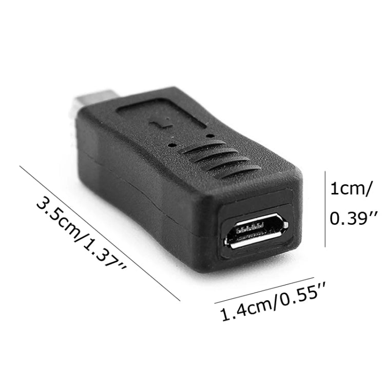 USB 2.0 Mini USB to Micro USB Female Adapter — view 4