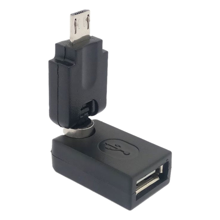 to Mini USB 360 Degree Swivel Adapter, USB 2.0 AM