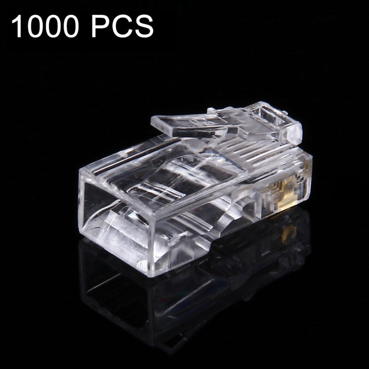 High-Performance RJ45 Connector Modular Plug, 1000 PCS