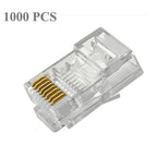 RJ45 Connector Modular Plug, Normal quality, 1000 PCS