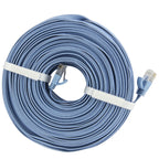 50m CAT6 Ultra-thin Flat Ethernet Network LAN Cable — view 3