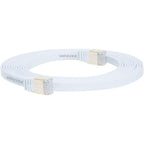 Gold Plated Head CAT7 High Speed 10Gbps Ultra-thin Flat Ethernet Network LAN Cable — 1m