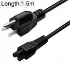 3 Prong Style US Notebook Power Cord, Cable Length: 1.8m, US Plug, Length:1.8m