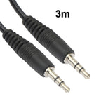 Aux cable, 3.5mm Male Mini Plug Stereo Audio Cable, 3m — 3m