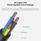 Small UK Power Cord, Cable Length: 1.2m, Small UK Plug, Length: 1.2m