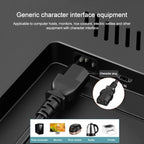 Small UK Power Cord, Cable Length: 1.2m, Small UK Plug, Length: 1.2m