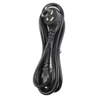 Computer PC Power Cord 3 Pin Cable, Length: 1.8m, AU Plug