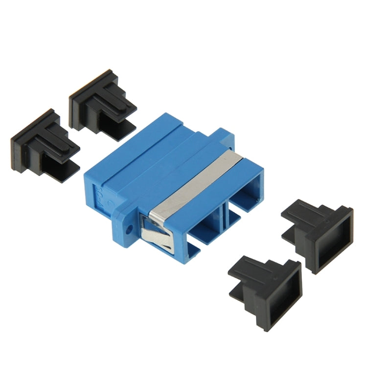 SC-SC Multimode Duplex Fiber Flange / Connector / Adapter / Lotus Root Device — view 6