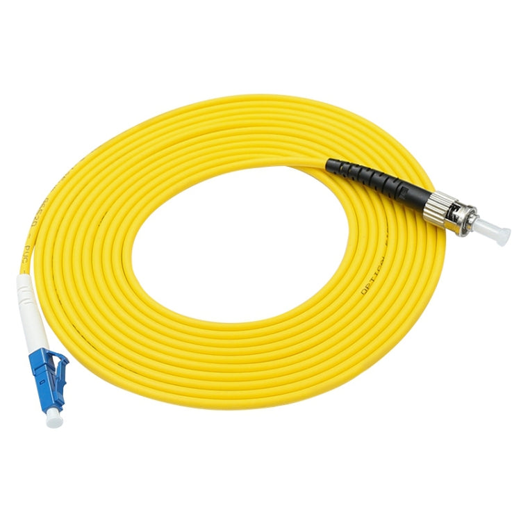LC-ST Single-Core Single Mode Fiber Optic Jumper, Length: 3m