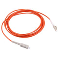 LC-SC Single-Core Multi Mode Fiber Optic Jumper, Length: 3m