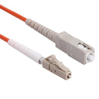LC-SC Single-Core Multi Mode Fiber Optic Jumper, Length: 3m — view 3