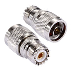 Connector, N Male to UHF Female