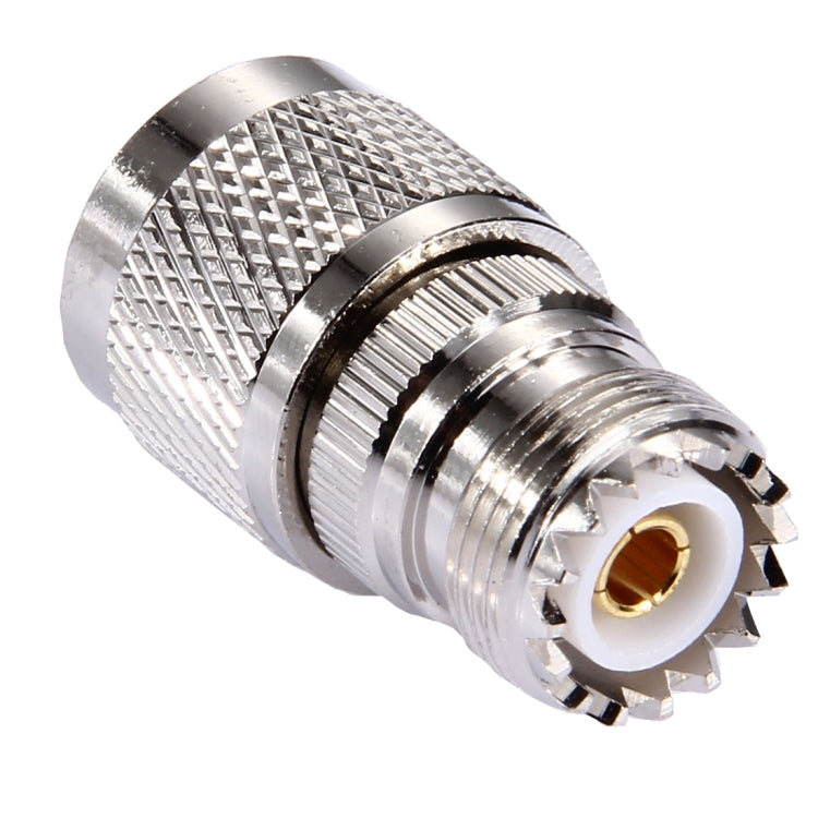 Connector, N Male to UHF Female