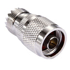 Connector, N Male to UHF Female