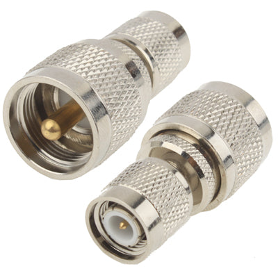Connector, UHF Male to TNC Male