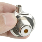 UHF Female Elbow Adapter Connected RG58 Cable — view 3