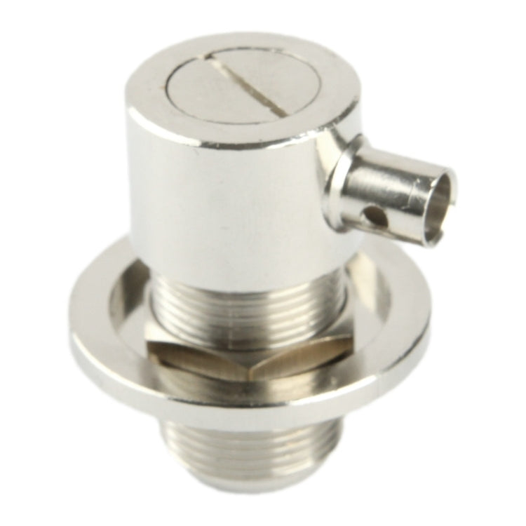 UHF Female Elbow Adapter Connected RG58 Cable — view 4