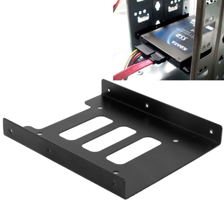 SSD HDD 2.5 inch to 3.5 inch Converter Hard Drive Metal Bracket Adapter Holder