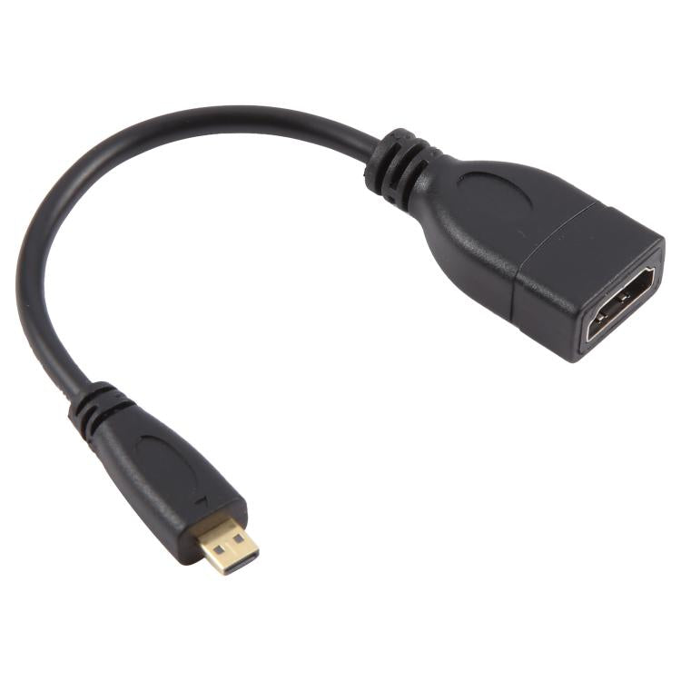 17cm Micro HDMI Male to HDMI Female Adapter Cable