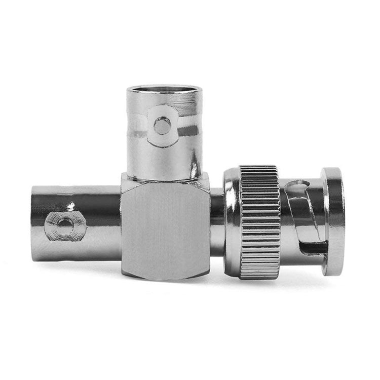 BNC Male + 2 x BNC Female Connector Coaxial Adapter — view 6