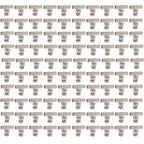 100 PCS UG274U BNC T Type One Male to Dual BNC Female Connector Adapter