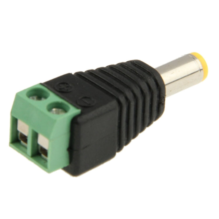 10 PCS Green Male DC 5.5 x 2.1mm Power Connector — view 3