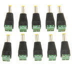 10 PCS Green Male DC 5.5 x 2.1mm Power Connector — view 4