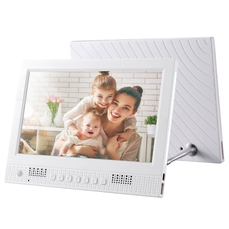 10.1 inch LED Display Multi-media Music & Movie Player Digital Photo Frame with Remote Control, Allwinner E200s Program, Support USB-Disk / SD Card, Body Sensor, Built in Stereo Speaker, 10.1 inch, 10.4 inch