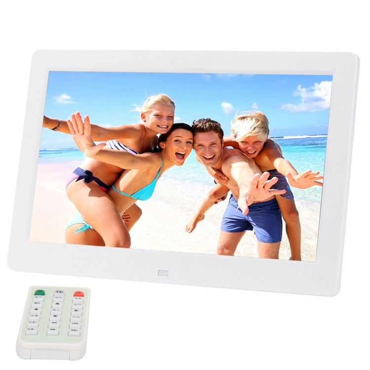 HD Wide Screen Digital Photo Frame with Holder & Remote Control, Allwinner E200, Alarm Clock / MP3 / MP4 / Movie Player