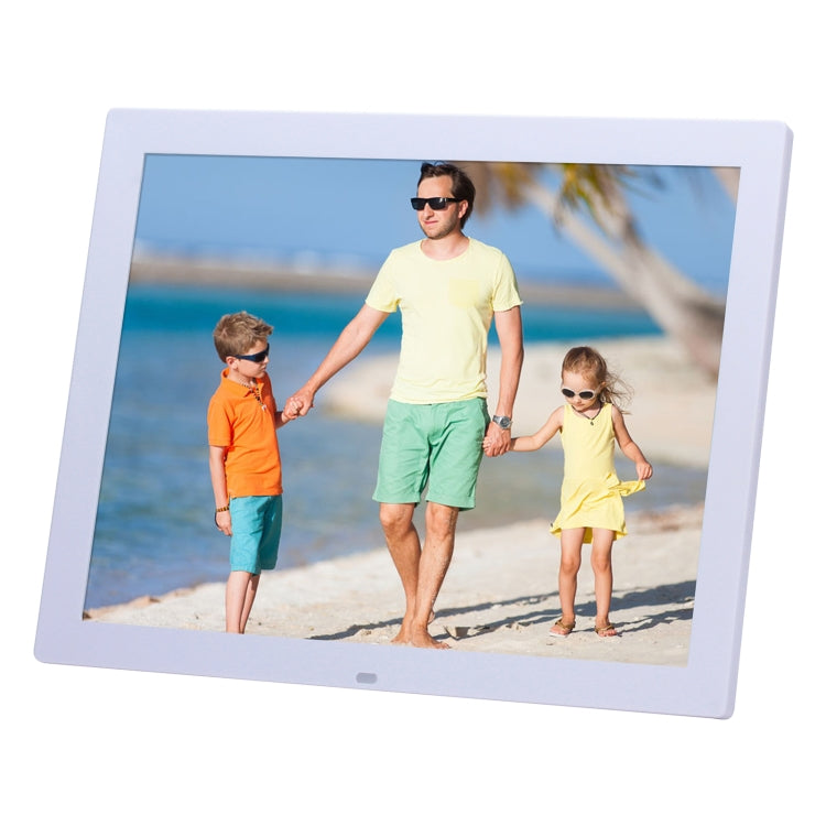 HD LED Screen Digital Photo Frame with Holder & Remote Control, Allwinner, Alarm Clock / MP3 / MP4 / Movie Player