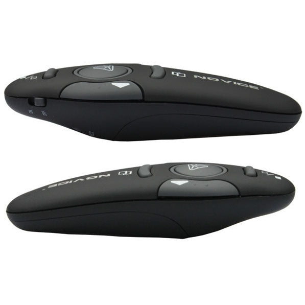 Multimedia Presenter with Laser Pointer & USB Receiver for Projector / PC / Laptop, Control Distance: 15m