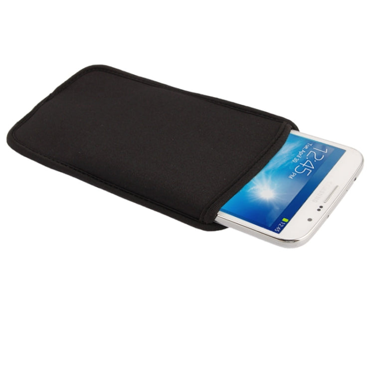 Elastic Flannel Pocket Sleeve Bag for Galaxy Mega 6.3 / i9200