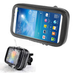 Bicycle Handlebar Mount Holder Waterproof / Sand-proof / Snow-proof / Dirt-proof Zipper Touch Bag, Suitable for Galaxy Note III / N9000 & Mega 6.3 / i9200