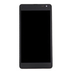 3 in 1 for Microsoft Lumia 535 2C (LCD + Frame + Touch Pad) Digitizer Assembly — For Lumia 535 Black