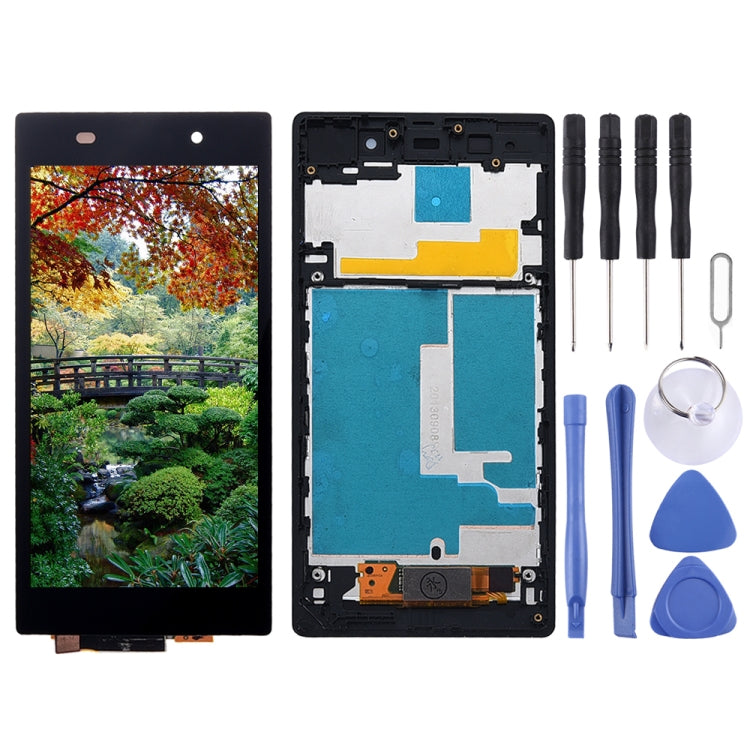LCD Display + Touch Panel with Frame for Sony Xperia Z1 / L39h / C6902 / C6903 / C6906 / C6943