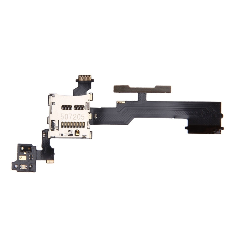 Volume Control Button & SD Memory Card Slot Flex Cable for HTC One M8