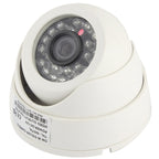 3.6mm Lens ABS Material Color Infrared Camera with 24 LED, IR Distance: 20m
