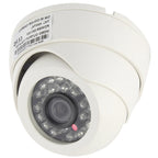 3.6mm Lens ABS Material Color Infrared Camera with 24 LED, IR Distance: 20m