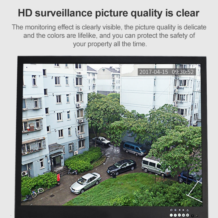 3.6mm Lens ABS Material Color Infrared Camera with 24 LED, IR Distance: 20m