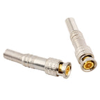 5 PCS Copper-free Solder Male to Female BNC Connector