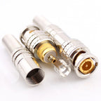 5 PCS Copper-free Solder Male to Female BNC Connector