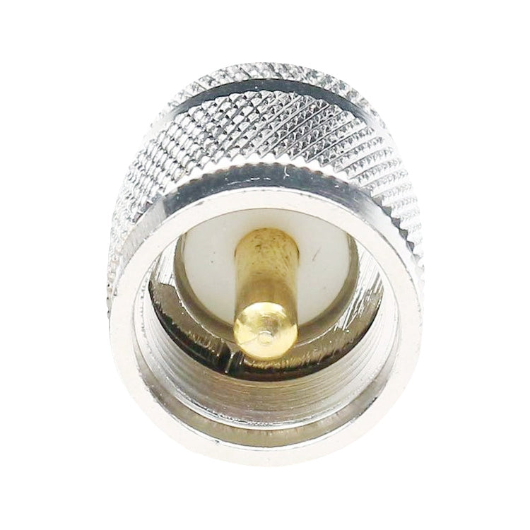 Connector RF Coaxial Adapter, UHF Male to Mini UHF Female
