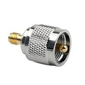 Connector RF Coaxial Adapter, UHF Male to SMA Female