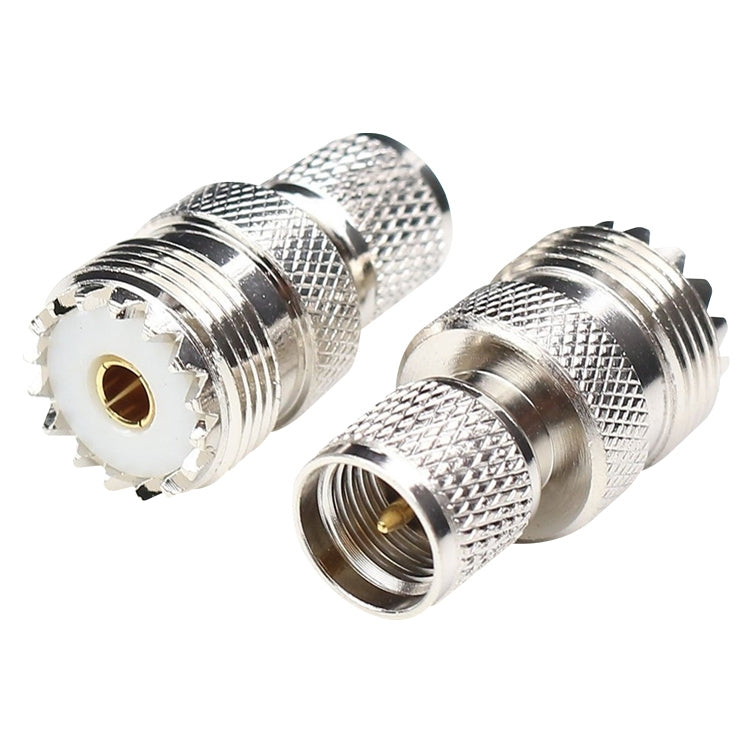 UHF Female to Mini UHF Male Connector