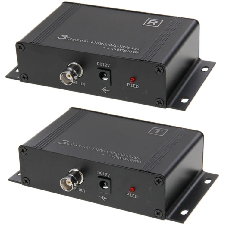 3 Channel Multiplexer Transmitter and Receiver