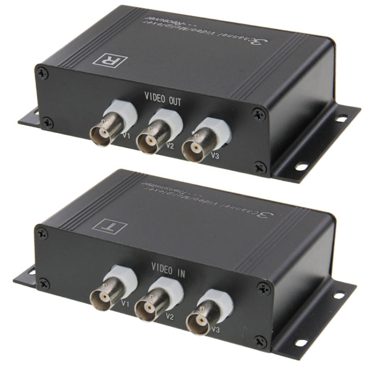 3 Channel Multiplexer Transmitter and Receiver
