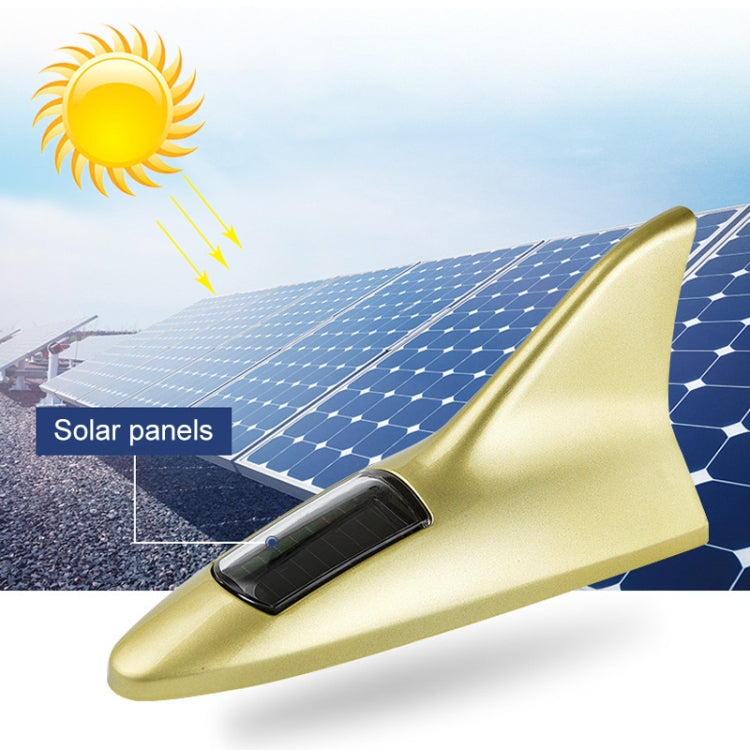 Solar Shark Fin High-positioned Alarm Light