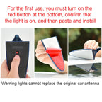 Solar Shark Fin High-positioned Alarm Light